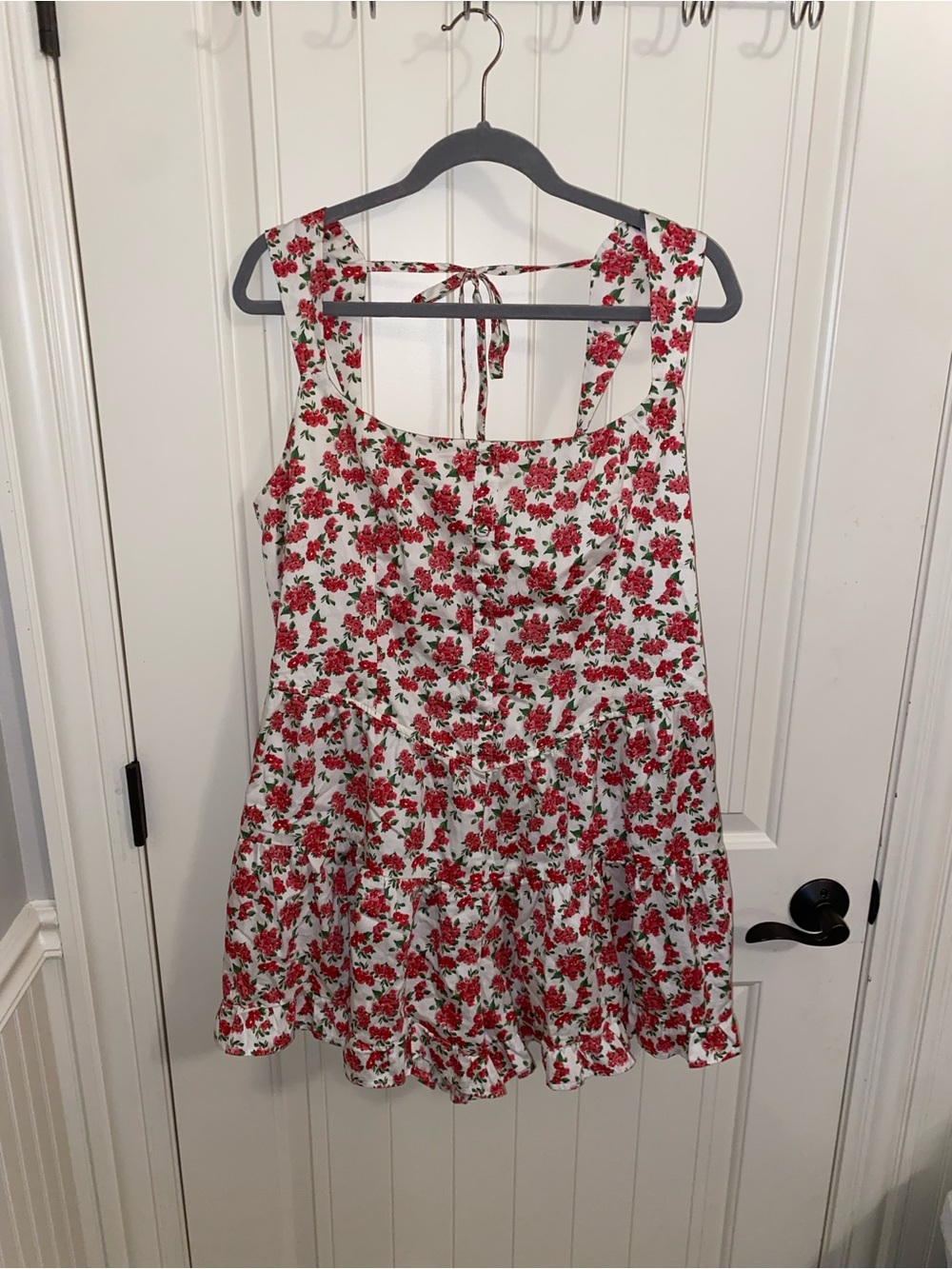 Wild fable red foral romper new with tags just tags